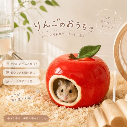ハムスターハウス 陶器 きのこハウス 小動物 ハウス 隠れ家 セラミック ハムスター ハリネズミ デグー モモンガ リス 夏用 ひんやり