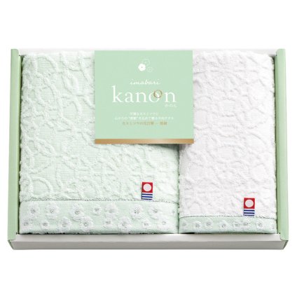 今治かのん 日本製 愛媛今治 フェイスタオル&ハンドタオル  ／タオル 日用品・ヘルスケア 敬老の日 プレゼント ギフト お彼岸 お供え 秋 2026 送料無料 ギフト プレゼント プチギフト 内祝い 快気祝い 出産祝い 結婚祝い 引出物 新築祝い お返し