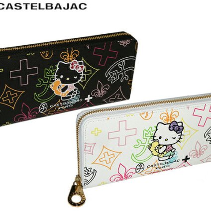 正規品 メンズ レディース CASTELBAJAC カステルバジャック KITTON 長財布 086653 86653 ikt02 ハローキティ Hello Kitty 旅行 ギフト