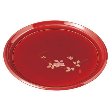 紀州塗 紀の里 春慶8.0丸盆 ／お盆・トレー 配膳用品・キッチンファブリック キッチン用品 敬老の日 プレゼント ギフト お祝い いつ 70代 80代 メッセージ おじい おばあ 祖父母 お彼岸 お供え 秋 2026 送料無料 ギフト プレゼント プチギフト 内祝い 快気祝い 出産祝い 結婚祝い 引出物 新築祝い お返し