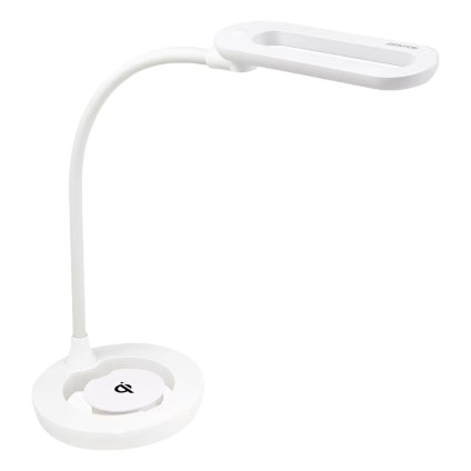 ジェントス（ GENTOS ）Qi充電機能搭載   LEDデスクライト   COSDL-88   高演色   Ra95   3段階調光   USB給電付   ブルーライト軽減   白色   #53760   目にやさしいLEDライト   PSE認証
