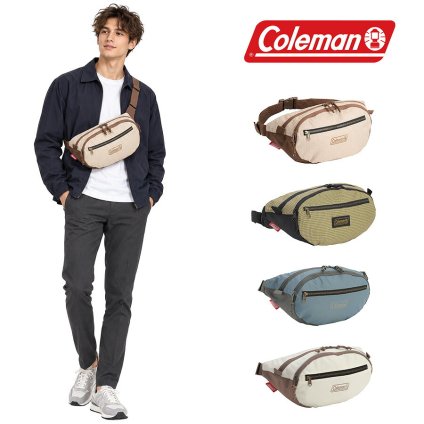 Coleman コールマン ボディバッグ ウエストバッグ 斜め掛け ウォーカーウエスト5  ユニセックス 男女兼用 普段使い 使いやすい コンパクト