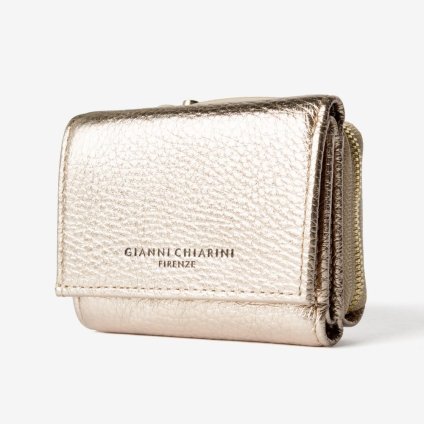 ジャンニキアリーニ GIANNI CHIARINI Compact Wallet コンパクトウォレット PF W5065 GRN LM 三つ折り財布 レディース 財布