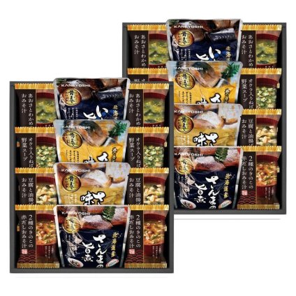 【ギフト対応無料】北海道産4種類の魚の煮付けとフリーズドライ詰合せ (KYFD-1001) ※送料無料(北海道・沖縄は除く)