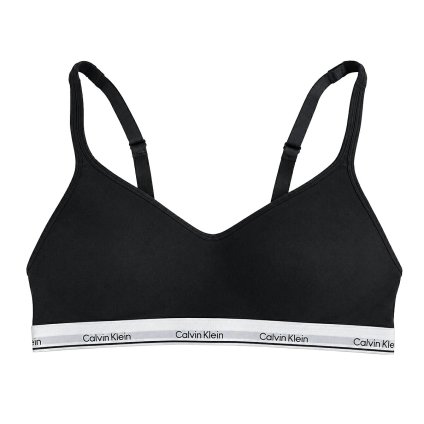 カルバンクライン Calvin Klein(CK) ブラ&ショーツ ブラレット ブラジャー ロゴ 2WAY ノンワイヤー ストラップ アンダーウェア 下着 QP3561O レディース ブラック