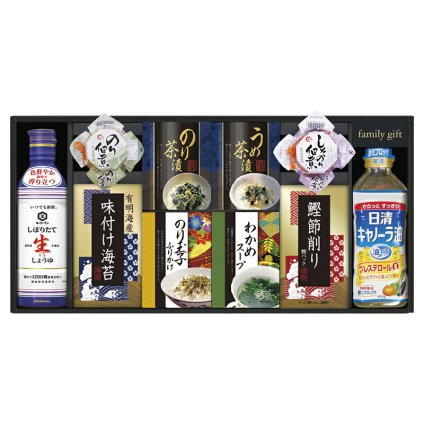 お歳暮・冬ギフト キッコーマン生しょうゆ&和食詰合せ No50 (NBL-50K) ※送料無料(北海道・沖縄・離島への配送不可)
