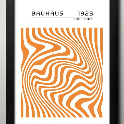 日本製 バウハウス BAUHAUS A3 サイズ ポスター アート おしゃれ 絵画 インテリア 北欧 イラスト マット紙 艶消し アートパネル 額 フレーム デザイン 壁掛け ギフト 新築祝い ディスプレイ  速達 送料無料