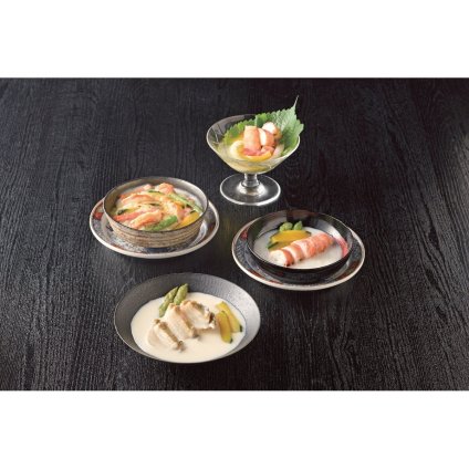 伊勢海老とあわびの和洋割烹料理