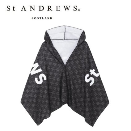 セント アンドリュース ゴルフ クールタオルフーディー 冷感ポンチョ St ANDREWS 042-6984454 お誕生日祝い お祝い 記念品 お父さん 父の日 彼氏 男性 30代 40代 50代 60代 母の日 お母さん 還暦祝い 敬老の日 彼女 人気プレゼント プレゼント
