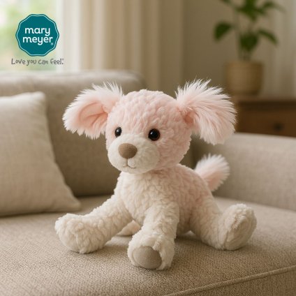 メリーマイヤー パティ パリスパピー 17cm いぬ | ぬいぐるみ ナチュラルカラー 動物 どうぶつ ファーストトイ ベビー 赤ちゃん こども Mary Meyer Putty 正規輸入品