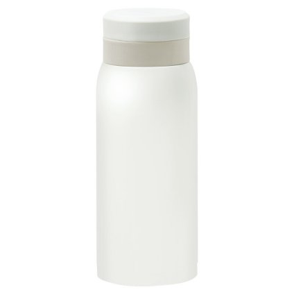 実りの秋の贈り物 スクリュー栓マグボトル350ml モテコ ホワイト 直径6.7×18cm