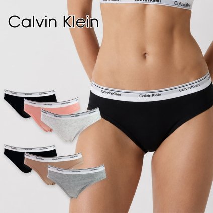 カルバンクライン Calvin Klein ビキニ ショーツ 3枚セット BIKINI 3PK QP3276O レディース パンツ コットン モダール ストレッチ ロゴ アンダーウェア 正規品 ギフト
