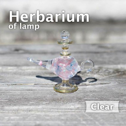「ハーバリウム　完成品　ランプ　クリア」エジプト　エジプシャンボトル　クレオパトラ ガラス 瓶 ボトル 花材 プリザーブドフラワー 花 ギフト プレゼントハーバリウム ガラス 瓶  エジプシャングラス　エジプト
