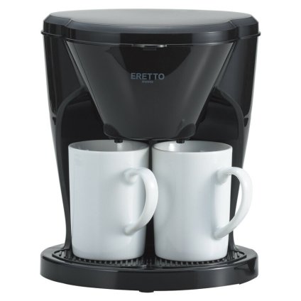 【ギフト対応無料】ERETTO mono 2CUPコーヒーメーカー (ET-107) ※送料無料(北海道・沖縄は除く)