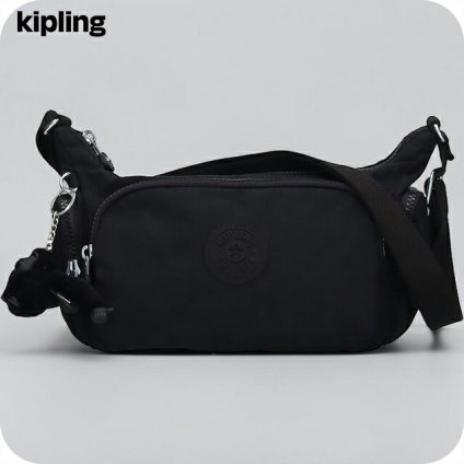 キプリング ショルダーバッグ レディース ブランド Kipling ガベット S ロゴ ワンポイント 無地 KI8115-P39 Black Noir 黒
