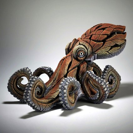 Edge Octopus 幅47.5x奥行30.5x26(cm) 蛸タコ | エッジ 彫刻 置物 オブジェ フィギュア 動物 大きい リアル アート マット･バックリー 正規輸入品