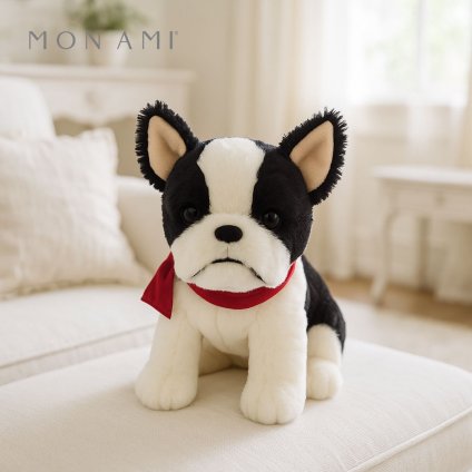 フランソワ ザ フレンチブルドッグ 26cm いぬ | モナミ ぬいぐるみ 雑貨 アート デザイン かわいい ファーストトイ ギフト プレゼント Mon Ami 正規輸入品