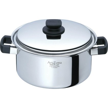 【直送】ビタクラフト アリゾナ 両手鍋 ２４ｃｍ [26-0283-020] ８５４７ ５層構造 両手ナベ 無水調理 無油調理 ステンレス ＩＨ対応 直火対応 日本製 ギフト プレゼント 贈り物 おしゃれ