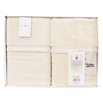 ディアジャパン 無着色綿毛布(毛羽部分)2P  ／毛布・ブランケット 寝具 住まい・家具 敬老の日 プレゼント ギフト お彼岸 お供え 秋 2026 送料無料 ギフト プレゼント プチギフト 内祝い 快気祝い 出産祝い 結婚祝い 引出物 新築祝い お返し