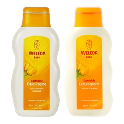 ヴェレダ カレンドラ ベビー2点セット/クリームバスミルク   ＋ミルクローション  200mlx2  |  激安  WELEDA  入浴剤・バスオイル 美容グッズ コスメ化粧品 誕生日 クリスマス ホワイトデー 結婚記念日 ウエディングギフト 母の日 送別会 バレンタインデー 女性 彼女 妻奥さ
