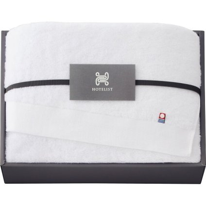 ノーブランド HOTELIST バスタオル ホワイト [26-0124-053] H-11555 ｜ サンホーキンコットン 綿100% 60×120cm ｜ 贈りもの ギフト 日常使い | 日本製 ラグジュアリー ｜