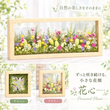 ギフト プレゼント 花 プリザーブドフラワー 洋風 花心／送料無料 プレゼント ギフト 出産祝い 結婚祝い 結婚記念日 誕生日 プロポーズ 退職祝い 引越し祝い バラ 花 おしゃれ 電報 祝電 還暦祝い 長寿祝い サプライズ 額縁 フレーム