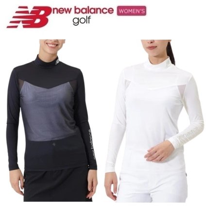 ニューバランス ゴルフ レディース アンダーシャツ 接触冷感 モックネック インナー プルオーバー New Balance Golf 012-6967501 2026年春夏モデル お誕生日祝い お祝い 記念品 30代 40代 50代 60代 母の日 お母さん 還暦祝い 敬老の日 彼女 人気プレゼント プレゼント