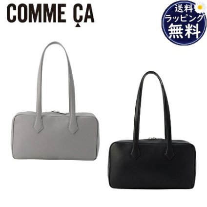 【無料ラッピング】 コムサ COMME CA ボストンバッグ 横長 通勤 リアルレザー シンプル レディース ブランド 正規品 新品 ギフト プレゼント 人気 おすすめ 誕生日 記念日 クリスマス 送料無料 com522230