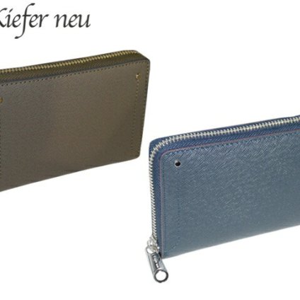 正規品 メンズ レディース Kiefer neu キーファーノイ Sottile ソッティーレ ラウンドミドル財布 KFN8051S matu66 旅行 ギフト