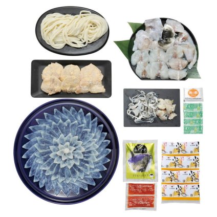 ふく料理にぎわいフルコース(4人前) (25T) [お中元][お歳暮] ※送料無料(北海道・沖縄・離島への配送不可)