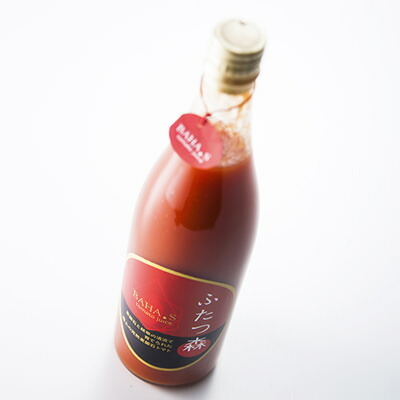 ふたつ森トマトジュース 720ml 美濃白川麦飯石株式会社 岐阜県 麦飯石水で育てられた完熟トマトを使用！100％無添加、無塩。