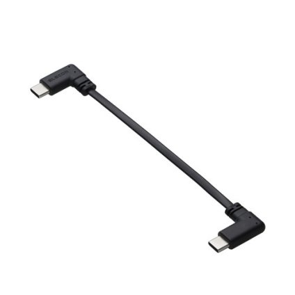 エレコム MPA-CCLL01BK モバイルバッテリー用ケーブル USB Type-C 充電専用 60W スマホ・タブレット対応  ブラック