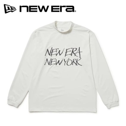ニューエラ ゴルフ 長袖 モックネック ストレッチ ジャージーTシャツ ホワイト New Era Golf (15129474) 2026年秋冬モデル お誕生日祝い お祝い 記念品 お父さん 父の日 彼氏 男性 30代 40代 50代 60代 母の日 お母さん 還暦祝い 敬老の日 彼女 人気プレゼント プレゼント