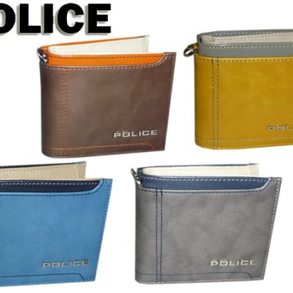 正規品 メンズ レディース ポリス POLICE 二つ折り財布/2つ折財布 Axis アクシス 0261 261 PA-58300 58300 potj47 旅行 ギフト