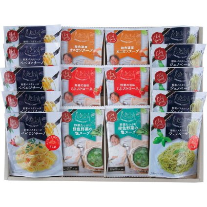 坂井宏行監修 C'est bon cadeau セボンカドー 素敵な贈り物 [26-7593-041] SKIA-E スープ パスタソース 詰め合わせ フリーズドライ オニオンスープ ミネストローネ 洋食 惣菜 ギフト 出産内祝い 結婚内祝い 内祝い お返し 快気祝い