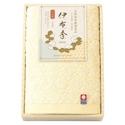 今治 伊布季 IBUKI 日本製 愛媛今治 フェイスタオル  ／タオル 日用品・ヘルスケア お中元 御中元 ギフト 暑中 残暑 お盆 初盆 新盆 お供 御供 ギフト 2026 送料無料 ギフト プレゼント プチギフト 内祝い 快気祝い 出産祝い 結婚祝い 引出物 新築祝い お返し