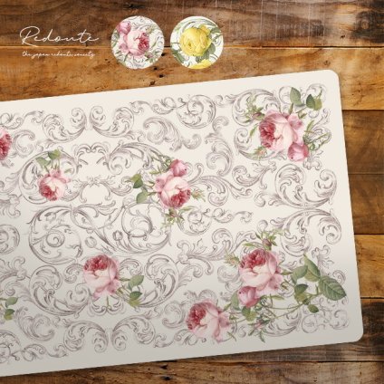 1-2W ルドゥーテ ひざかけブランケット 130×70cm[薔薇柄 バラ柄 ブランケット 薔薇 バラ 模様 可愛い かわいい 膝掛け ひざ掛け フリース素材 フリースブランケット オフィス 会社 仕事 デスクワーク 車の運転 防寒 冷え対策 冷房 エアコン]