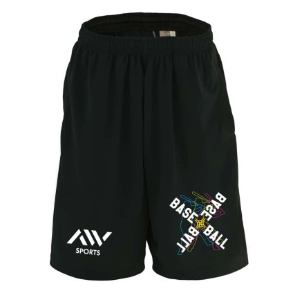 野球 ハーフパンツ ドライ メンズ ウェア レディース ジュニア 練習着 短パン 速乾 スポーツ 名入れ おしゃれ 半スボン 文字入れ無料 「ネオンスタイルのクロスBASEBALL」 アートワークスコウベ 【送料無料】
