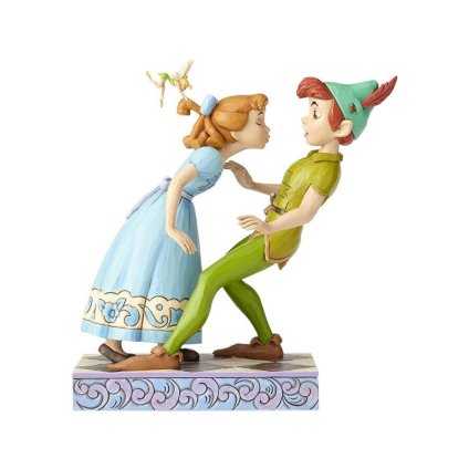 ピーターパン ウェンディ ティンカーベル 19.3cm | ディズニー トラディションズ ジムショア グッズ フィギュア 人形 置物 彫刻 Jim Shore 正規輸入品