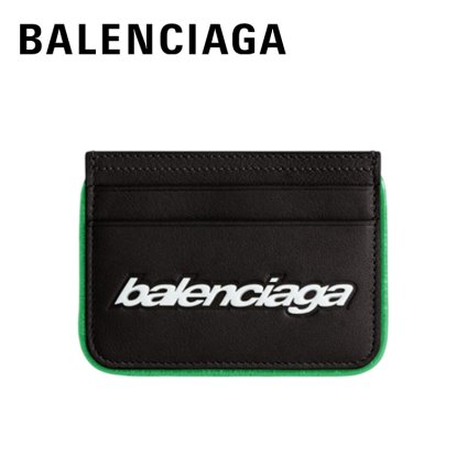 バレンシアガ BALENCIAGA  カードケース/カード入れ（名刺入れ） 867048/2ACF2 ブラック 黒 小銭入れ ブランドロゴ 送料無料 ギフト プレゼント 誕生日 バースデー