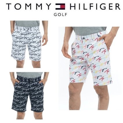 トミーヒルフィガー ゴルフ メンズ ロゴグラフィック ショートパンツ TOMMY HILFIGER  THMA335 お誕生日祝い お祝い 記念品 お父さん 父の日 彼氏 男性 30代 40代 50代 60代  還暦祝い 敬老の日 人気プレゼント プレゼント