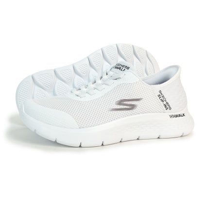 SKECHERS スケッチャーズ スニーカー スリップインズ ゴーウォーク フレックス ハンズ アップ 216324WW WHT ホワイト 白 エクストラワイド 幅広