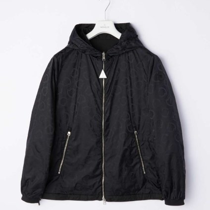 モンクレール MONCLER 1A00158 53A6G ジャケット メンズ アウター CORDIER ナイロン フーテッド リバーシブルジャケット 999 ブラック 2 3 4