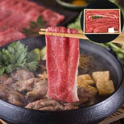 松阪牛 すき焼き 肉 300g (モモ・バラ) 日本三大和牛 松坂牛 ギフト 御中元 お中元 御歳暮 お歳暮 内祝い お返し 贈答 贈り物 お取り寄せ グルメ 牛肉 黒毛和牛 霜降り 高級 贅沢 すきやき しゃぶしゃぶ 冷凍
