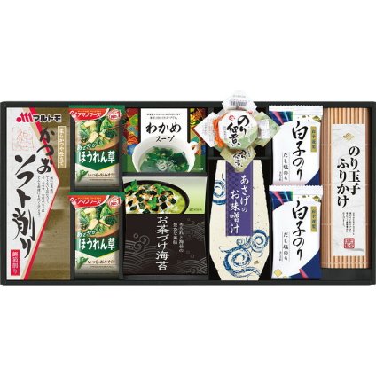 白子のり アマノフーズ 食卓詰合せ [26-2902-045] ASR-40S 味のり みそ汁 佃煮 お茶漬け かつお節 ふりかけ 詰め合わせ グルメ 食品 常温 保存食 非常食 惣菜セット 内祝い お返し お祝い ギフト 贈り物 プレゼント