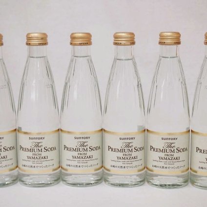 プレミアムソーダ 山崎の天然水でつくったソーダ サントリー 瓶240ml×6