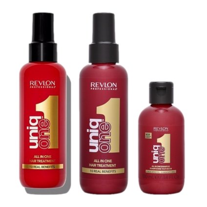 ユニークワン オール イン ワン ヘアー トリートメント 10 ベネフィット  150ml x2 + 100ml  | 日本未発売  激安  Uniq One  リーブインコンディショナー 美容グッズ コスメ化粧品 誕生日 クリスマス ホワイトデー 結婚記念日 ウエディングギフト 母の日 送別会 バレンタイン