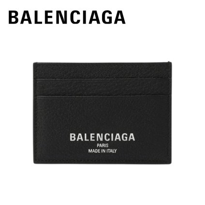 バレンシアガ BALENCIAGA  カードケース/カード入れ（名刺入れ） 806637/2ABV0 ブラック 黒 小銭入れ ブランドロゴ 送料無料 ギフト プレゼント 誕生日 バースデー