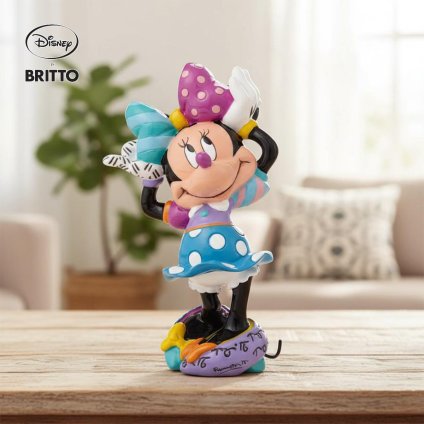 ミニーマウス ミニ Romero Britto 8.3cm | ロメロ・ブリット デザイン アート 正規輸入品