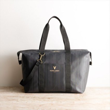 バレンティック グリベルティ ブラックストライプ特大ルーズボストン（ブラック） V-901  内祝 内祝い お祝 御祝 記念品 出産内祝い プレゼント 快気祝い 粗供養 引出物